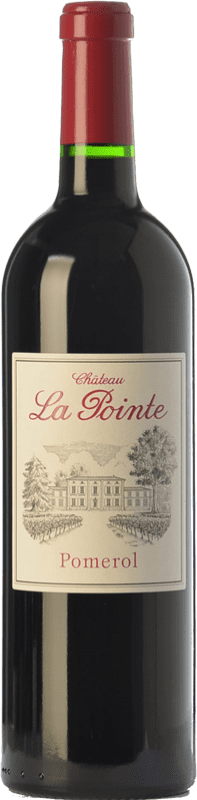 89,95 € 送料無料 | 赤ワイン Château La Pointe Crianza — クリアンサ A.O.C. Pomerol ボルドー フランス Merlot — メルロー, Cabernet Franc — カベルネ・フラン 75 cl