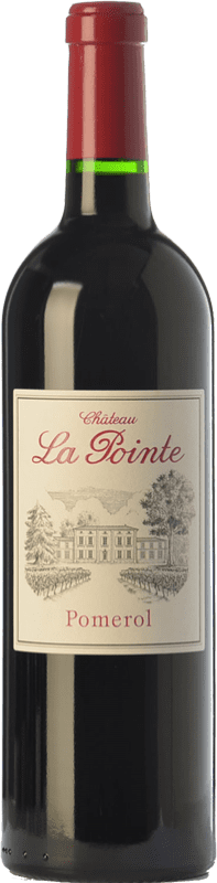 77,95 € Kostenloser Versand | Rotwein Château La Pointe Alterung A.O.C. Pomerol Bordeaux Frankreich Merlot, Cabernet Franc Flasche 75 cl
