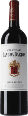 75,95 € Envio grátis | Vinho Tinto Château Langoa Barton Crianza A.O.C. Saint-Julien Bordeaux França Merlot, Cabernet Sauvignon, Cabernet Franc 75 cl