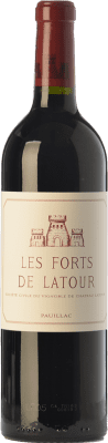 322,95 € Kostenloser Versand | Rotwein Château Latour Les Forts Alterung A.O.C. Pauillac Bordeaux Frankreich Merlot, Cabernet Sauvignon Flasche 75 cl