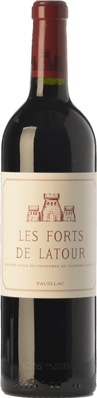 322,95 € 免费送货 | 红酒 Château Latour Les Forts 岁 A.O.C. Pauillac 波尔多 法国 Merlot, Cabernet Sauvignon 瓶子 75 cl