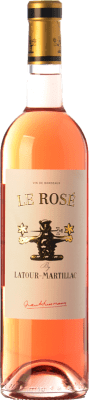 9,95 € Free Shipping | Rosé wine Château Latour-Martillac Le Rosé A.O.C. Bordeaux Rosé Bordeaux France Cabernet Sauvignon Bottle 75 cl