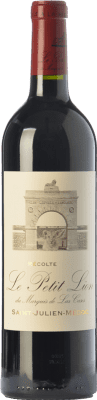76,95 € Бесплатная доставка | Красное вино Château Léoville Las Cases Le Petit Lion A.O.C. Saint-Julien Бордо Франция Merlot — Мерло, Cabernet Sauvignon — Каберне Совиньон Бутылка 75 cl