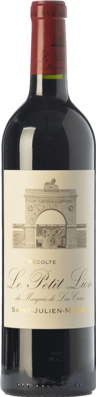 66,95 € Free Shipping | Red wine Château Léoville Las Cases Le Petit Lion A.O.C. Saint-Julien Bordeaux France Merlot, Cabernet Sauvignon Bottle 75 cl