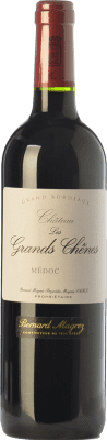 17,95 € Free Shipping | Red wine Château Les Grands Chênes Aged A.O.C. Médoc Bordeaux France Merlot, Cabernet Sauvignon, Cabernet Franc Bottle 75 cl