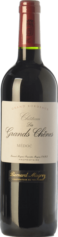 18,95 € Spedizione Gratuita | Vino Rosso Château Les Grands Chênes Crianza — Invecchiato in Botte A.O.C. Médoc bordò Francia Merlot, Cabernet Sauvignon, Cabernet Franc 75 cl