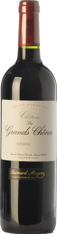 17,95 € Envío gratis | Vino tinto Château Les Grands Chênes Crianza A.O.C. Médoc Burdeos Francia Merlot, Cabernet Sauvignon, Cabernet Franc Botella 75 cl