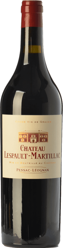 27,95 € Free Shipping | Red wine Château Lespault-Martillac Aged A.O.C. Pessac-Léognan Bordeaux France Merlot, Cabernet Sauvignon Bottle 75 cl
