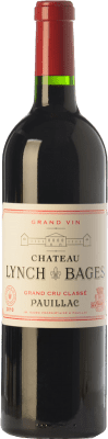 193,95 € 送料無料 | 赤ワイン Château Lynch-Bages 高齢者 A.O.C. Pauillac ボルドー フランス Merlot, Cabernet Sauvignon, Cabernet Franc, Petit Verdot ボトル 75 cl