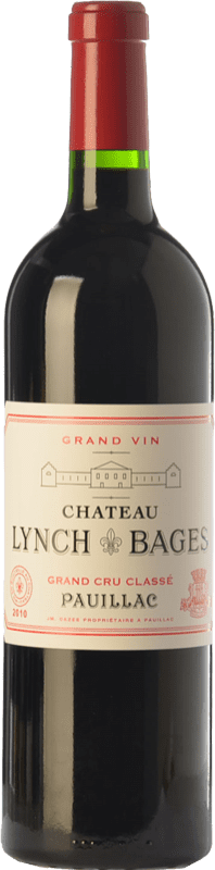 185,95 € 免费送货 | 红葡萄酒 Château Lynch-Bages Crianza — 陈酿 A.O.C. Pauillac 波尔多 法国 Merlot — 梅洛, Cabernet Sauvignon — 赤霞珠, Cabernet Franc — 品丽珠, Petit Verdot 瓶装 75 cl