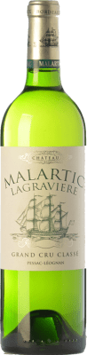 71,95 € Free Shipping | White wine Château Malartic-Lagravière Blanc Aged A.O.C. Pessac-Léognan Bordeaux France Sauvignon White, Sémillon Bottle 75 cl