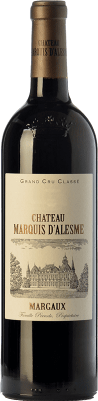 69,95 € Spedizione Gratuita | Vino Rosso Château Marquis d'Alesme Becker Crianza — Invecchiato in Botte A.O.C. Margaux bordò Francia Merlot, Cabernet Sauvignon, Petit Verdot Bottiglia 75 cl