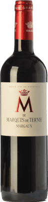 29,95 € Free Shipping | Red wine Château Marquis de Terme M Aged A.O.C. Margaux Bordeaux France Merlot, Cabernet Sauvignon, Petit Verdot Bottle 75 cl