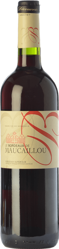 10,95 € Бесплатная доставка | Красное вино Château Maucaillou старения A.O.C. Bordeaux Supérieur Бордо Франция Merlot, Cabernet Sauvignon, Petit Verdot бутылка 75 cl