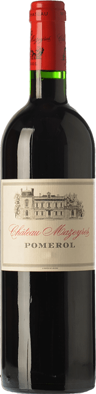 32,95 € Envio grátis | Vinho tinto Château Mazeyres Reserva A.O.C. Pomerol Bordeaux França Merlot, Cabernet Franc Garrafa 75 cl