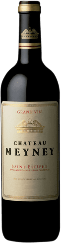 37,95 € Envoi gratuit | Vin rouge Château Meyney Crianza A.O.C. Saint-Estèphe Bordeaux France Merlot, Cabernet Sauvignon, Petit Verdot Bouteille 75 cl