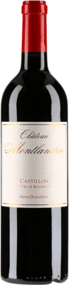 42,95 € Бесплатная доставка | Красное вино Château Montlandrie A.O.C. Côtes de Castillon Бордо Франция Merlot, Cabernet Franc бутылка 75 cl