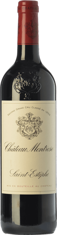 373,95 € Free Shipping | Red wine Château Montrose Aged A.O.C. Saint-Estèphe Bordeaux France Merlot, Cabernet Sauvignon, Cabernet Franc, Petit Verdot Bottle 75 cl