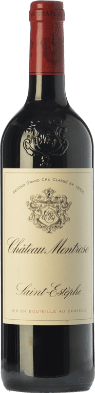 234,95 € Envío gratis | Vino tinto Château Montrose A.O.C. Saint-Estèphe Burdeos Francia Merlot, Cabernet Sauvignon, Cabernet Franc, Petit Verdot Botella 75 cl