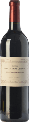 41,95 € Envío gratis | Vino tinto Château Moulin Saint-Georges Reserva A.O.C. Saint-Émilion Grand Cru Burdeos Francia Merlot, Cabernet Sauvignon, Cabernet Franc Botella 75 cl