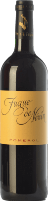 39,95 € Envio grátis | Vinho tinto Château Nénin Fugue Crianza A.O.C. Pomerol Bordeaux França Merlot, Cabernet Franc Garrafa 75 cl