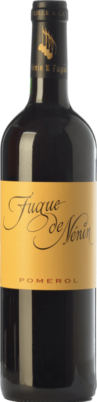 39,95 € Envío gratis | Vino tinto Château Nénin Fugue Crianza A.O.C. Pomerol Burdeos Francia Merlot, Cabernet Franc Botella 75 cl