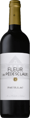 49,95 € Бесплатная доставка | Красное вино Château Pédesclaux Fleur Crianza — Крианса A.O.C. Pauillac Бордо Франция Merlot — Мерло, Cabernet Sauvignon — Каберне Совиньон, Petit Verdot 75 cl