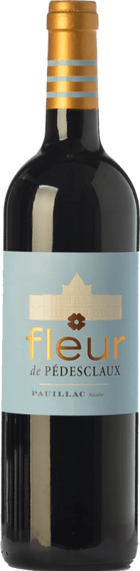 27,95 € Free Shipping | Red wine Château Pédesclaux Fleur Crianza A.O.C. Pauillac Bordeaux France Merlot, Cabernet Sauvignon, Petit Verdot Bottle 75 cl