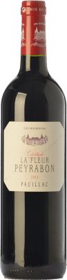 32,95 € Free Shipping | Red wine Château Peyrabon La Fleur Aged A.O.C. Pauillac Bordeaux France Merlot, Cabernet Sauvignon, Petit Verdot Bottle 75 cl