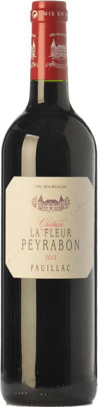 32,95 € 免费送货 | 红酒 Château Peyrabon La Fleur 岁 A.O.C. Pauillac 波尔多 法国 Merlot, Cabernet Sauvignon, Petit Verdot 瓶子 75 cl