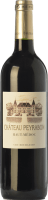 27,95 € Бесплатная доставка | Красное вино Château Peyrabon старения A.O.C. Haut-Médoc Бордо Франция Merlot, Cabernet Sauvignon, Cabernet Franc, Petit Verdot бутылка 75 cl