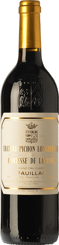 209,95 € 免费送货 | 红酒 Château Pichon-Longueville Comtesse Lalande Comtesse Lalande 预订 A.O.C. Pauillac 波尔多 法国 Merlot, Cabernet Sauvignon, Cabernet Franc 瓶子 75 cl