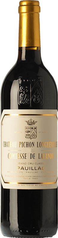 209,95 € Free Shipping | Red wine Château Pichon-Longueville Comtesse Lalande Reserve A.O.C. Pauillac Bordeaux France Merlot, Cabernet Sauvignon, Cabernet Franc Bottle 75 cl