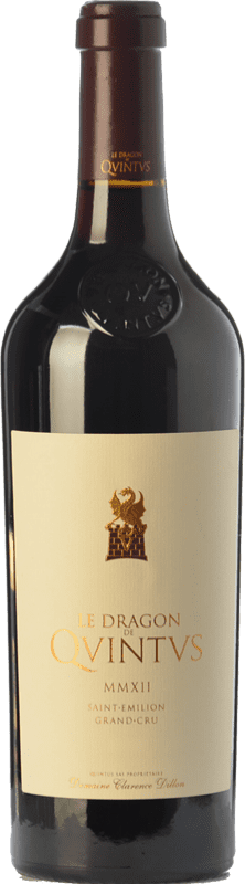 51,95 € 送料無料 | 赤ワイン Château Quintus Le Dragon Grand Cru Crianza — クリアンサ A.O.C. Saint-Émilion ボルドー フランス Merlot — メルロー, Cabernet Franc — カベルネ・フラン 75 cl