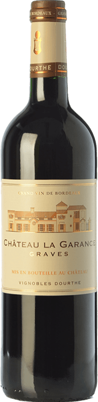 11,95 € Envío gratis | Vino tinto Château Rahoul Château La Garance Joven A.O.C. Graves Burdeos Francia Merlot, Cabernet Sauvignon, Petit Verdot Botella 75 cl