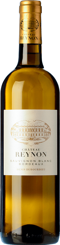 11,95 € 免费送货 | 白酒 Château Reynon Blanc 岁 A.O.C. Bordeaux 波尔多 法国 Sauvignon White 瓶子 75 cl
