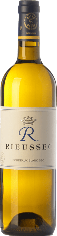 25,95 € 免费送货 | 甜酒 Château Rieussec R A.O.C. Sauternes 波尔多 法国 Sémillon, Sauvignon 瓶子 75 cl