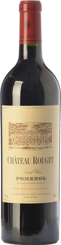 61,95 € 送料無料 | 赤ワイン Château Rouget Crianza — クリアンサ A.O.C. Pomerol ボルドー フランス Merlot — メルロー, Cabernet Franc — カベルネ・フラン 75 cl