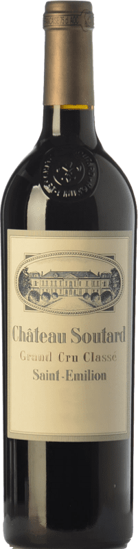 64,95 € Бесплатная доставка | Красное вино Château Soutard старения A.O.C. Saint-Émilion Grand Cru Бордо Франция Merlot, Cabernet Franc бутылка 75 cl