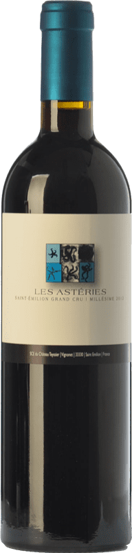 114,95 € 免费送货 | 红酒 Château Teyssier Les Astéries 岁 A.O.C. Saint-Émilion Grand Cru 波尔多 法国 Merlot, Cabernet Franc 瓶子 75 cl