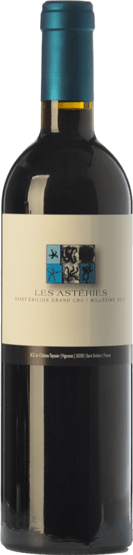 119,95 € 送料無料 | 赤ワイン Château Teyssier Les Astéries 高齢者 A.O.C. Saint-Émilion ボルドー フランス Merlot, Cabernet Franc ボトル 75 cl