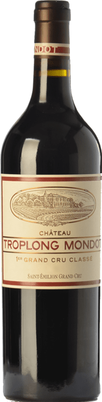 154,95 € 送料無料 | 赤ワイン Château Troplong-Mondot 予約 A.O.C. Saint-Émilion ボルドー フランス Merlot, Cabernet Sauvignon, Cabernet Franc ボトル 75 cl