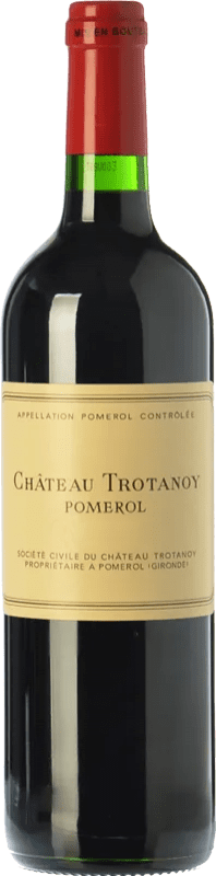 216,95 € Spedizione Gratuita | Vino rosso Château Trotanoy Riserva A.O.C. Pomerol bordò Francia Merlot, Cabernet Franc Bottiglia 75 cl