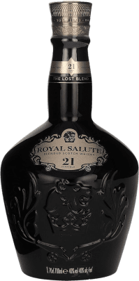 157,95 € Free Shipping | Whisky Blended Chivas Regal Royal Salute Speyside United Kingdom 21 Years Bottle 70 cl