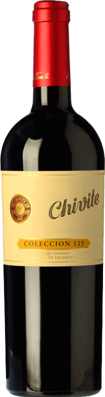 29,95 € Kostenloser Versand | Rotwein Chivite Colección 125 Reserve D.O. Navarra Navarra Spanien Tempranillo Flasche 75 cl
