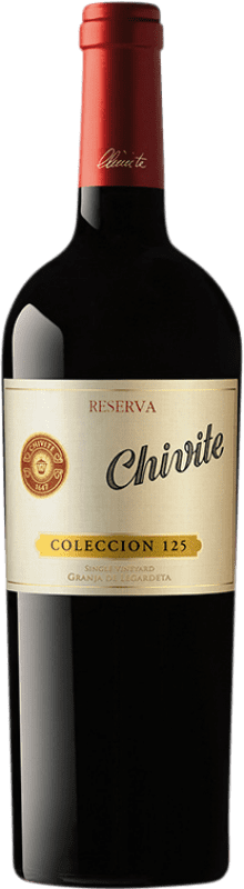 31,95 € Kostenloser Versand | Rotwein Chivite Colección 125 Reserve — Gereift D.O. Navarra Navarra Spanien Tempranillo Flasche 75 cl