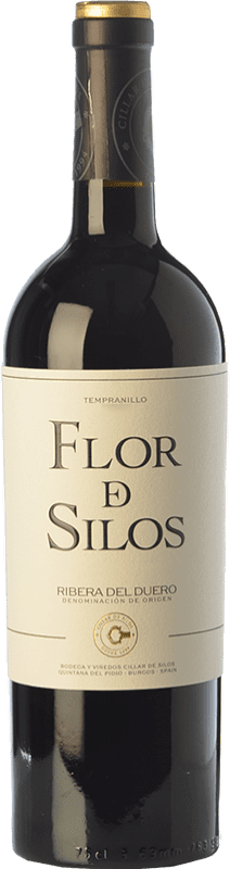 43,95 € Envoi gratuit | Vin Rouge Cillar de Silos Flor de Silos Crianza D.O. Ribera del Duero Castille et Leon Espagne Tempranillo 75 cl