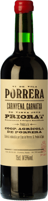 22,95 € Envío gratis | Vino tinto Finques Cims de Porrera Vi de Vila Crianza D.O.Ca. Priorat Cataluña España Garnacha, Cariñena Botella 75 cl