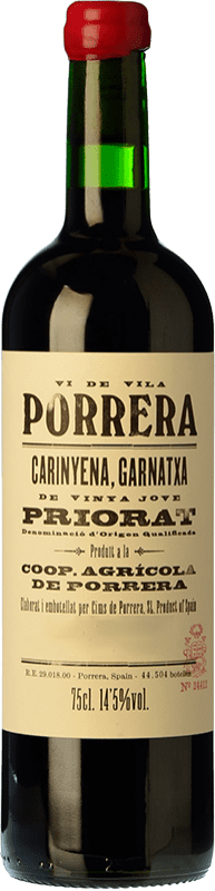 22,95 € Бесплатная доставка | Красное вино Finques Cims de Porrera Vi de Vila старения D.O.Ca. Priorat Каталония Испания Grenache, Carignan бутылка 75 cl