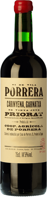 22,95 € Envio grátis | Vinho tinto Finques Cims de Porrera Vi de Vila Crianza D.O.Ca. Priorat Catalunha Espanha Grenache, Carignan Garrafa 75 cl